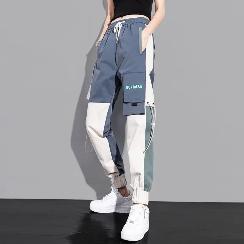 Joggers Womens Casual Sports Sweatpants Girls Hip Hop Streetwear Female Fashion Jogging Lasies Plus Size S-5XL Cargo Trousers
