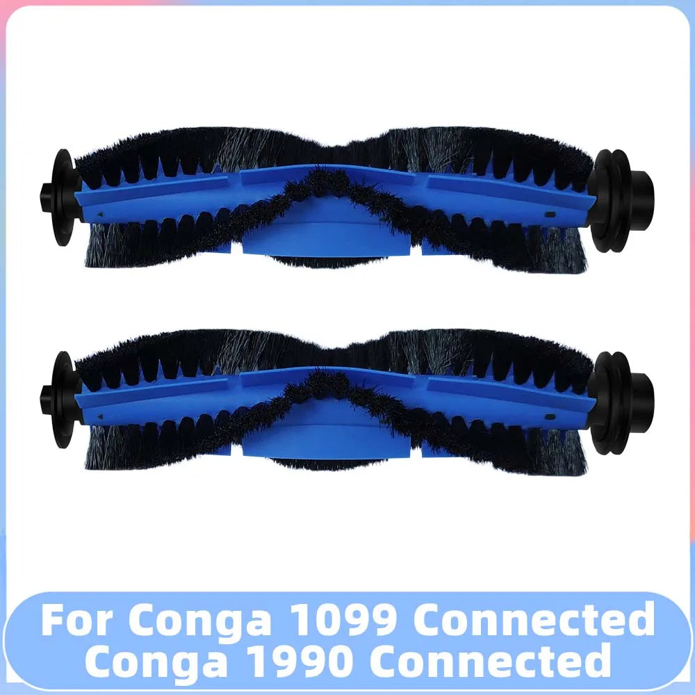 Compatible for Conga 1099 Connected / 1990 Connected Robot Vacuum Spare Parts Main Side Brush Filter Mop Replacement Accessory