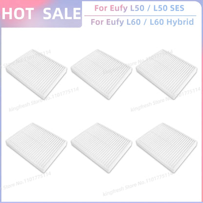 Fit For Eufy Clean L50, L50 SES, L60, L60 SES, L60 Hybrid, G50, G50 Hybrid Accessories Parts Roller Side Brush Filter Dust Bag