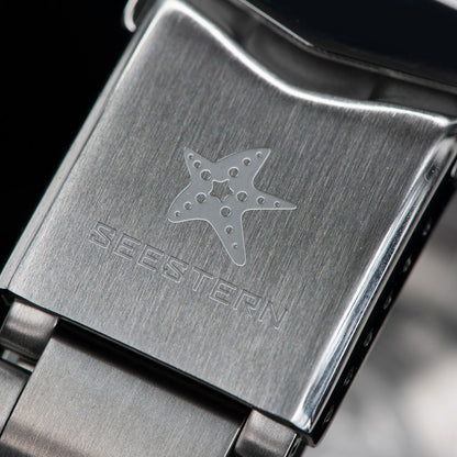 SEESTERN 62MAS Diving Watch Men Automatic Mechanical Wristwatch Luminous Bezel Waterproof NH35 Movement Sapphire Glass Bracelet