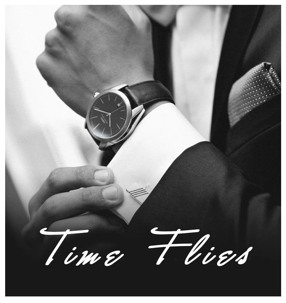 Lobinni Light Thin Automatic Mechanical Watch Mens 9015 Miyota Movement Men's Wristwatch Water Resistant Male Watches Simple