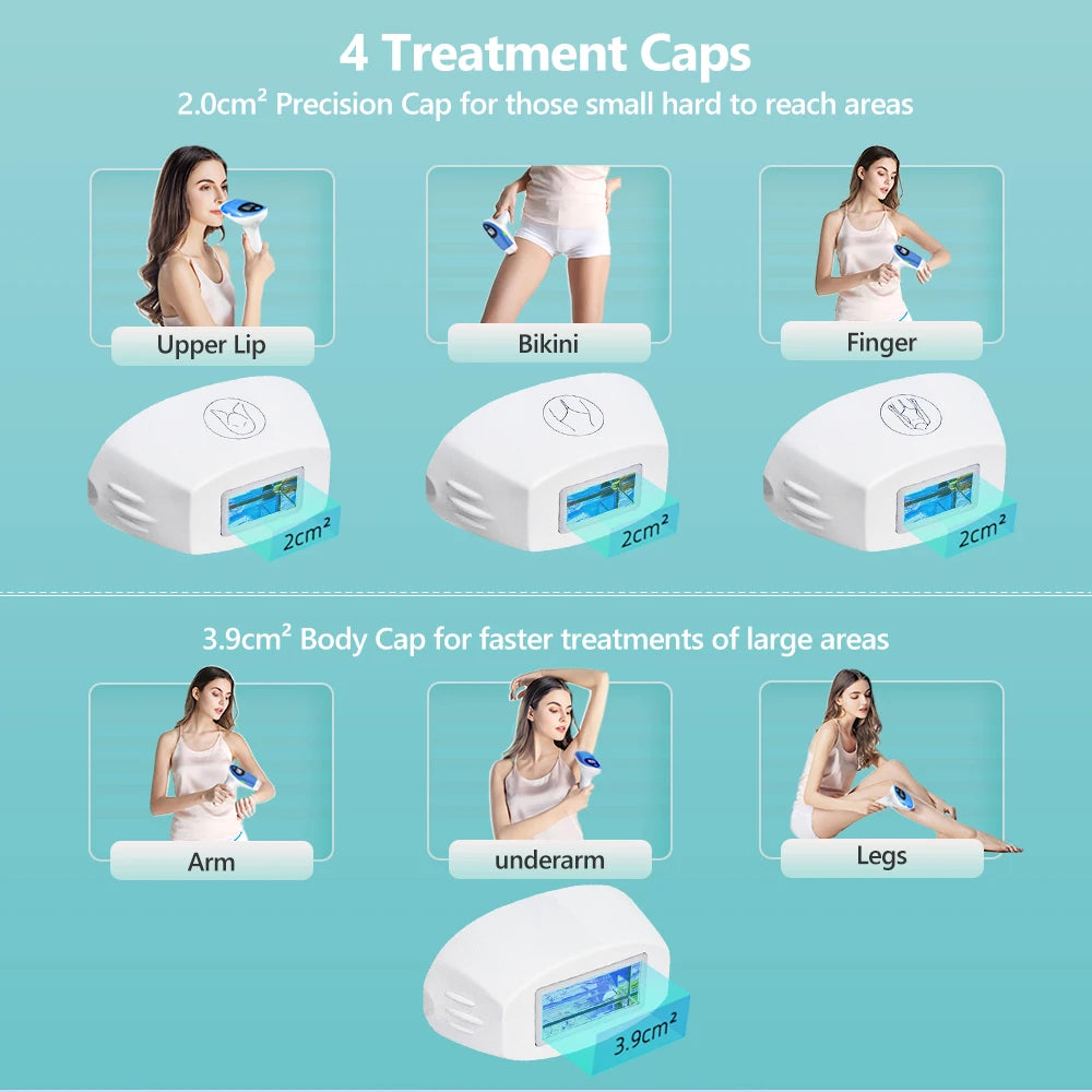 MLAY T3 Hair Removal Lenses Accessories Quartz Lamps 500000 Shots Use For Bikini Face Body Small Caps Special Lamp