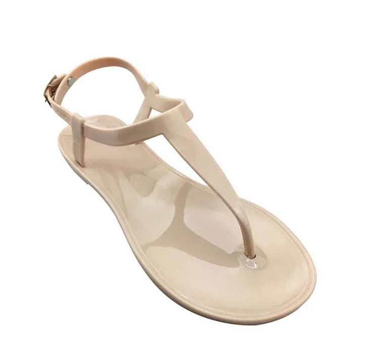 Woman Sandals Summer Shoes Ladies Fashion Flats Outdoor Beach Leisure Slip On Women Sandals Candy Color Comfort Sandalias Mujer