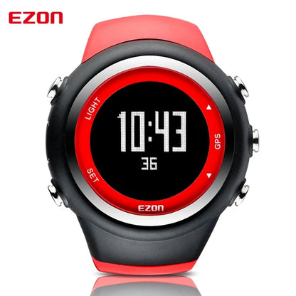 Best Selling EZON T031 GPS Running Sports Watch Sport Outdoor Waterproof Digital Watch Speed Distance Calorie Counter Men Watch