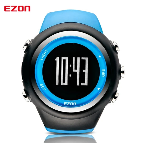 Best Selling EZON T031 GPS Running Sports Watch Sport Outdoor Waterproof Digital Watch Speed Distance Calorie Counter Men Watch