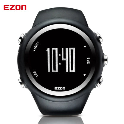 Best Selling EZON T031 GPS Running Sports Watch Sport Outdoor Waterproof Digital Watch Speed Distance Calorie Counter Men Watch