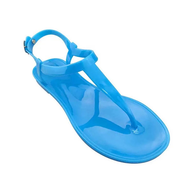 Woman Sandals Summer Shoes Ladies Fashion Flats Outdoor Beach Leisure Slip On Women Sandals Candy Color Comfort Sandalias Mujer