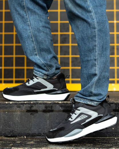 MJYTHF Men Work & Safety Boots With Steel Head Cap Work Sneakers Indestructible Shoes Anti-puncture Safety Shoes Plus Size 49