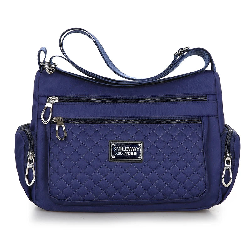 Fashion Waterproof Nylon Women Messenger Bags Carteira Vintage Hobos Ladies Handbag Female Crossbody Bags Shoulder Bags