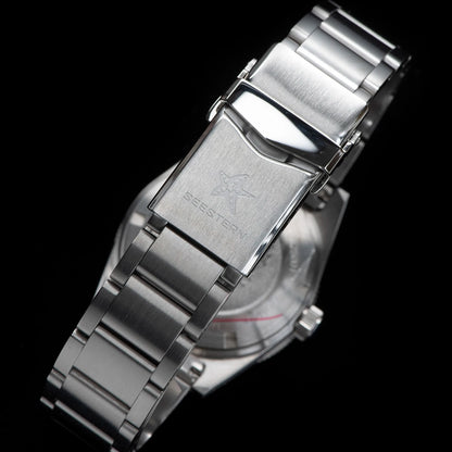SEESTERN 62MAS Diving Watch Men Automatic Mechanical Wristwatch Luminous Bezel Waterproof NH35 Movement Sapphire Glass Bracelet