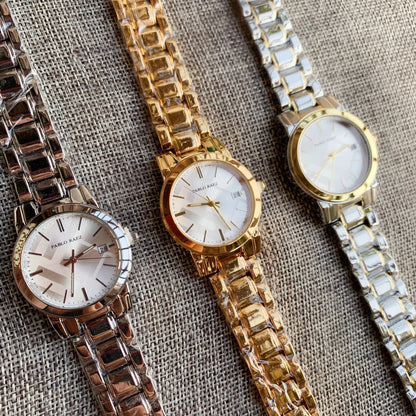 PABLO RAEZ New Creative Women Clocks Top Fashion Popular Quartz Lady Dress Watch Relogio Feminino Steel Wristwatches Reloj Mujer