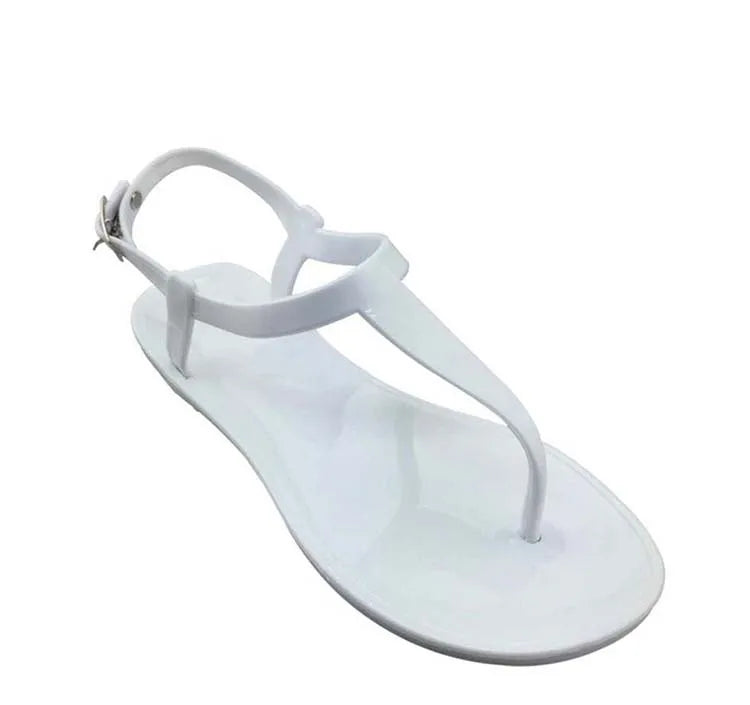 Woman Sandals Summer Shoes Ladies Fashion Flats Outdoor Beach Leisure Slip On Women Sandals Candy Color Comfort Sandalias Mujer