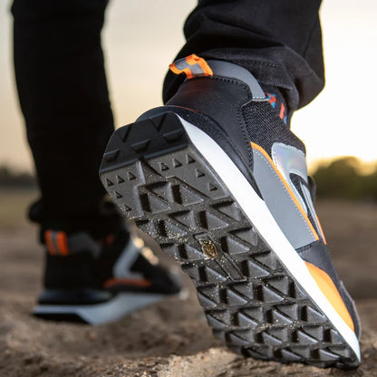 MJYTHF Men Work & Safety Boots With Steel Head Cap Work Sneakers Indestructible Shoes Anti-puncture Safety Shoes Plus Size 49