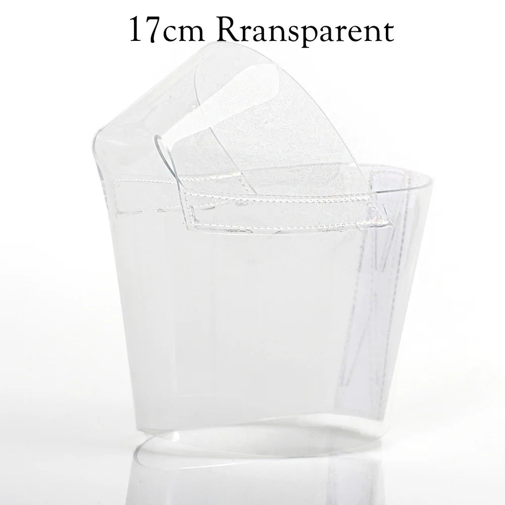 20cm waterproof platform protector shoe cover 17cm stripper high heels pole dancing shoes sandals black knee protector 6 8inch