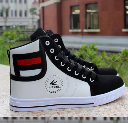 Big Size 39-48 Men's Casual Shoes New High top Sneakers Fashion Designer Platform Flats Shoes Outdoor Tennis Training Shoes Men