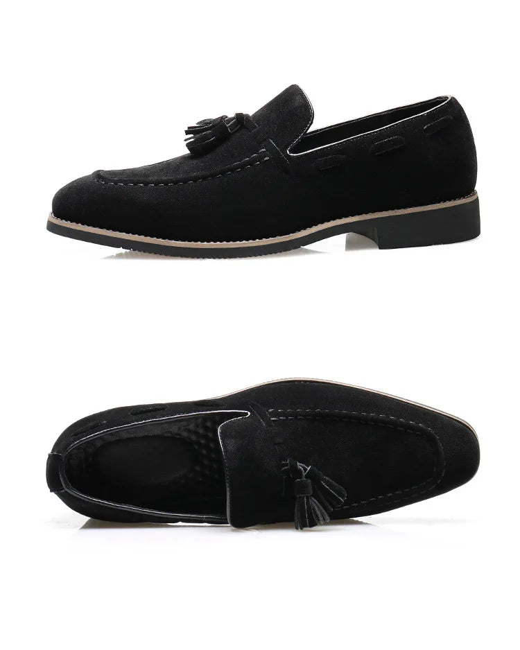 Men's Casual Business Shoes Mens Classic British Style Penny Loafers Moccasins Fashion Party Wedding Flats for Men