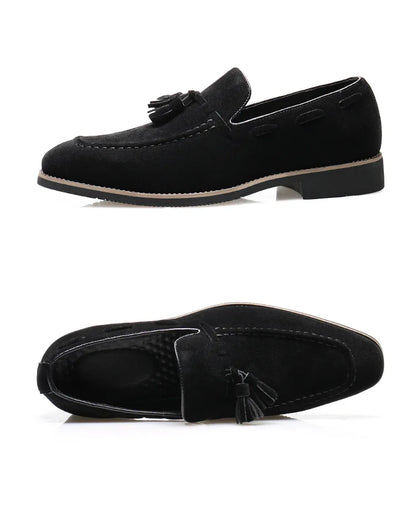 Men's Casual Business Shoes Mens Classic British Style Penny Loafers Moccasins Fashion Party Wedding Flats for Men