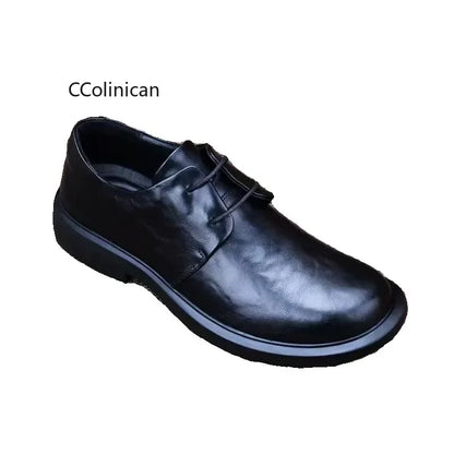 Handmade New British Classic Business Causal Leather Shoes For Men's Black Hombre Daily Teenagers Dress Banquet Ceremony Loafers