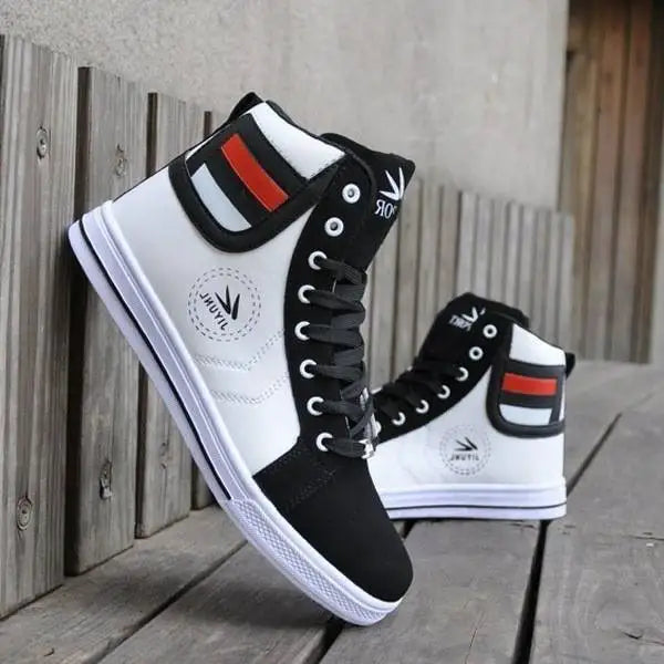 Big Size 39-48 Men's Casual Shoes New High top Sneakers Fashion Designer Platform Flats Shoes Outdoor Tennis Training Shoes Men