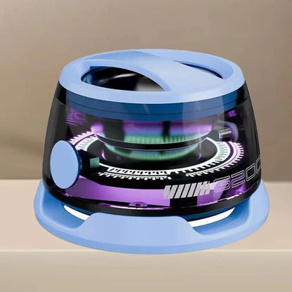 Bluetooth 5.3 Speaker Outdoor Magnetic RGB Lighting Bluetooth Speaker with RGB Color Light Multifunctional Magnetic Phone Holder