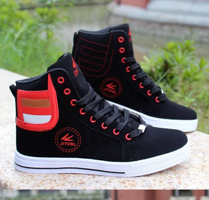 Big Size 39-48 Men's Casual Shoes New High top Sneakers Fashion Designer Platform Flats Shoes Outdoor Tennis Training Shoes Men