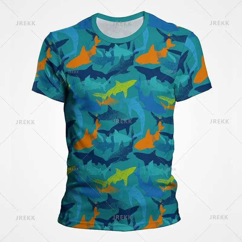 Camouflage T-Shirt Men Clothes Outdoor Fashion Casual O Neck Short Sleeve Tee Summer Streetwear Oversized Sport Military T Shirt