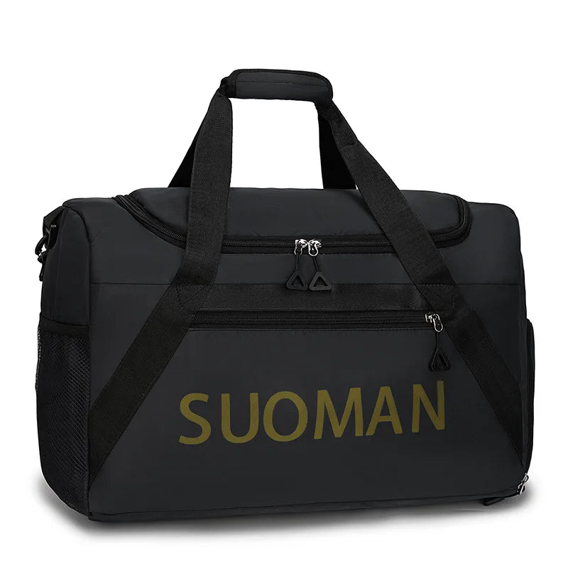 Fitness Handbag Gym Sport Tote Bag Large Capacity Shoulder Portable Luggage Bag Outdoor Travel Storage Women's Crossbody Bag