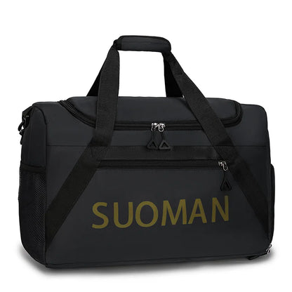 Fitness Handbag Gym Sport Tote Bag Large Capacity Shoulder Portable Luggage Bag Outdoor Travel Storage Women's Crossbody Bag