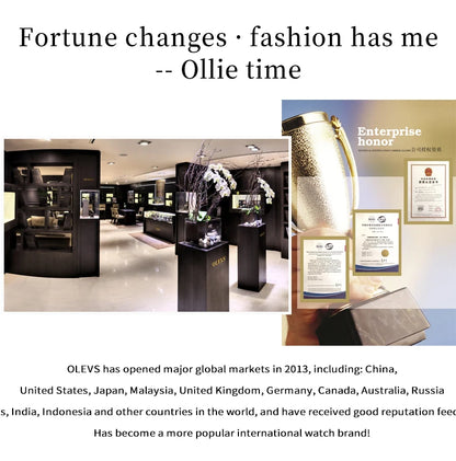 OLEVS Fashion Luxury Golden Watch For Women Stainless Steel Wristwatch Elegant Rhombus Quartz Waterproof Women's Watches Reloj