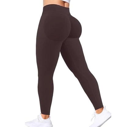 Women Gym Yoga Exercise Pants High Waist Sexy Peach Hip Elastic Tights Running Exercise Yoga Underpants
