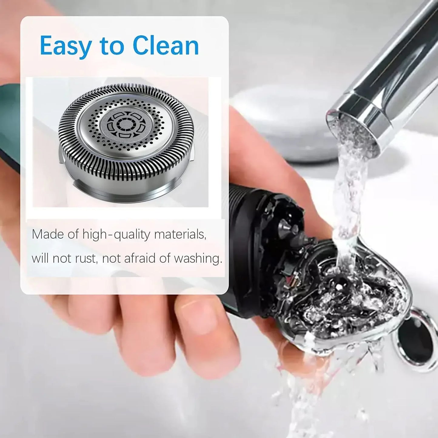 SH91 Replacement Blades For Philips Norelco Electric Shaver Series 9000 (S9xxx) S9985 S9987 SP981X,SP9820,SP986X,SP9861, SP9863