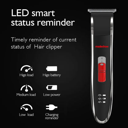 Professional Hair Clippers Madeshow M1 Hair Trimmer for Men Cordless Finishing Hair cutting Machine For Barbers Beard Trimmer