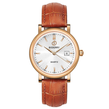 Boderry Women Swiss Quartz Luxury Watches Top Brand Business Elegant Ladies Watch Female Wristwatch Clock Reloj Mujer