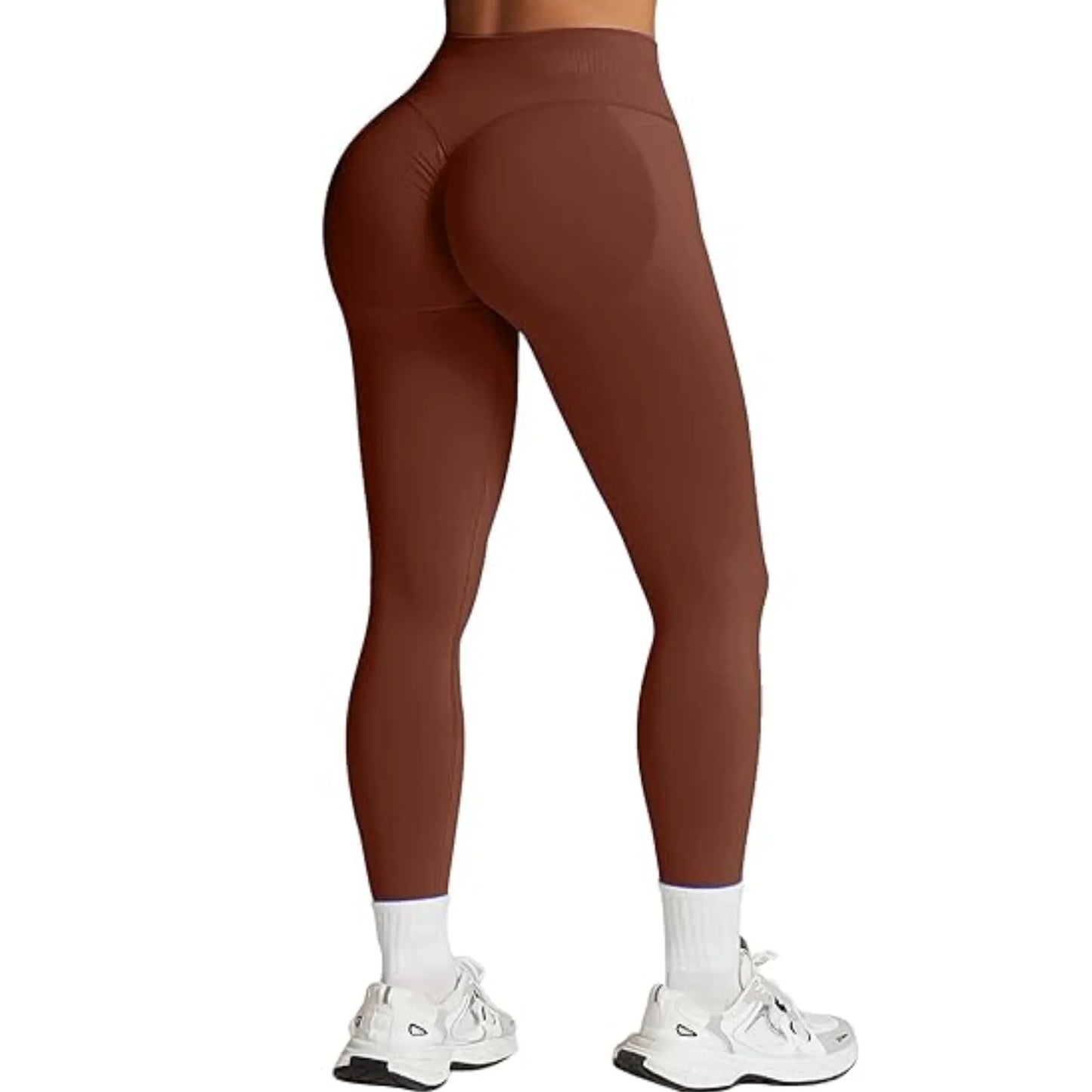 Women Gym Yoga Exercise Pants High Waist Sexy Peach Hip Elastic Tights Running Exercise Yoga Underpants