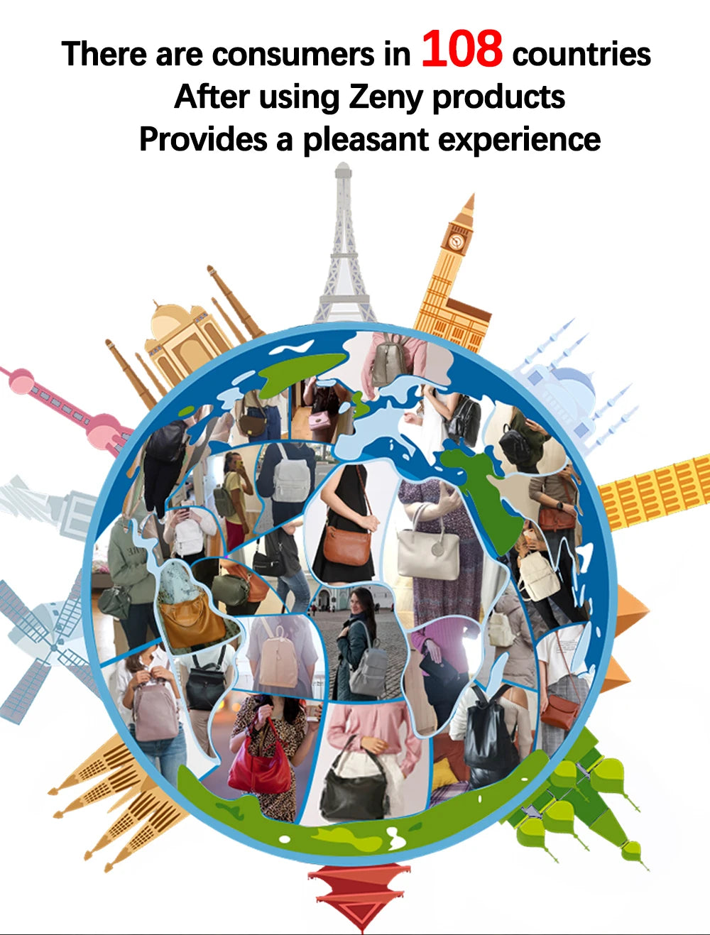 Zency Genuine Leather Top-handle Bag For Women Luxury Designer Crossbody Bag Zipper Purse Elegant OL Handbag 2025 New Shoulder