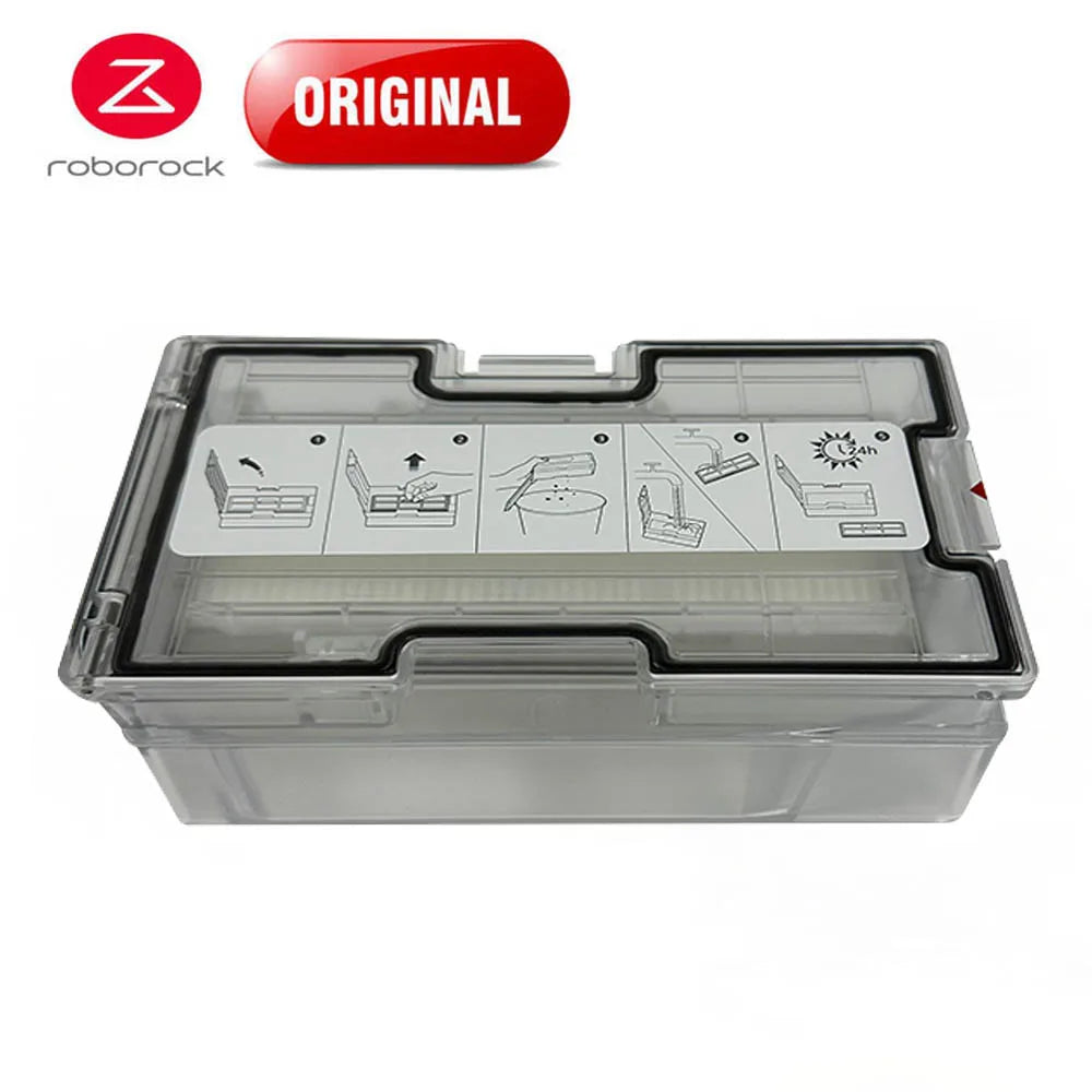 Original Roborock S8 Dustbin 400ml Capacity Accessories For Roborock S8 Robot Vacuum Cleaner Dust Box Global Version Spare Parts