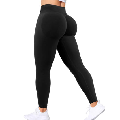 Women Gym Yoga Exercise Pants High Waist Sexy Peach Hip Elastic Tights Running Exercise Yoga Underpants