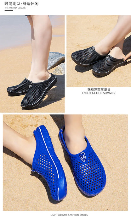 Home Indoor Couple Slippers 2022 Men and Women  Shoes Summer Sandals Fashion Breathable Beach Sandals Sport Sandals