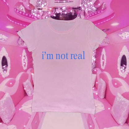 Letter Print T-Shirt Y2k Harajuku Summer Casual Short Sleeve Gothic Slim Crop Top Vintage Women Streetwear Sexy Grunge Fairy Tee