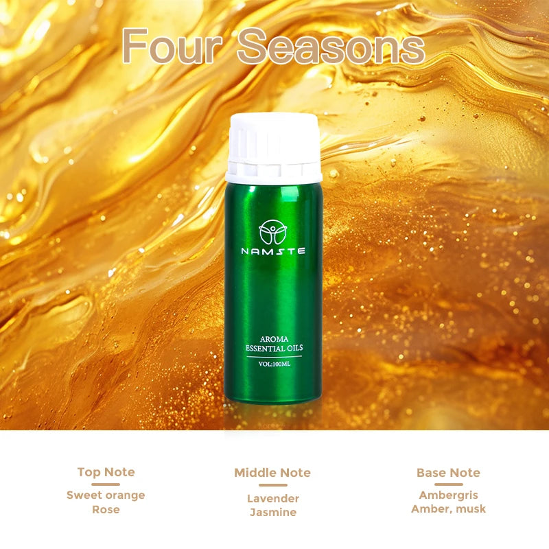 Namste 100ml Perfume Hotel Scented Oils Air Freshener for Car Humidifier Aroma Diffuser Electric Aromatic Oasis Home Fragrance