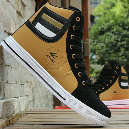 Big Size 39-48 Men's Casual Shoes New High top Sneakers Fashion Designer Platform Flats Shoes Outdoor Tennis Training Shoes Men