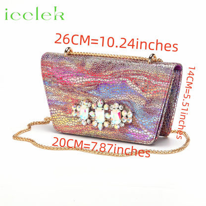 New Arrivals Special Design Pink Color African Women Shoes and Bag Set Pointed Toe Sandals for Wedding Party