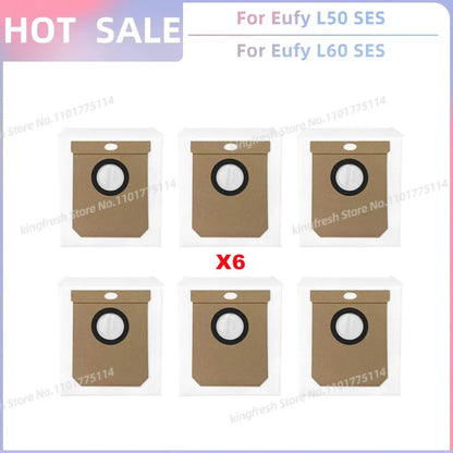 Fit For Eufy Clean L50, L50 SES, L60, L60 SES, L60 Hybrid, G50, G50 Hybrid Accessories Parts Roller Side Brush Filter Dust Bag
