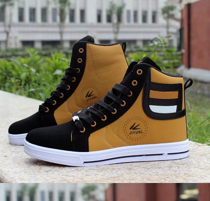 Big Size 39-48 Men's Casual Shoes New High top Sneakers Fashion Designer Platform Flats Shoes Outdoor Tennis Training Shoes Men