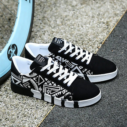 Zapatillas Hombre Casual Shoes for Men Fashion New Printing Sneakers Comfort Flat Vulcanized Shoes Dropshipping Tenis Masculino