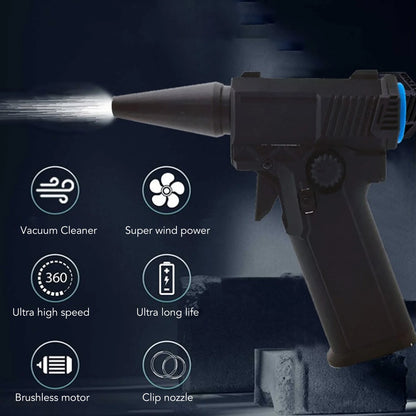Electric Dust Blower Multifunctional Electric Air Duster Long Endurance Efficient 200000RPM for Lens for Computer for Outdoor