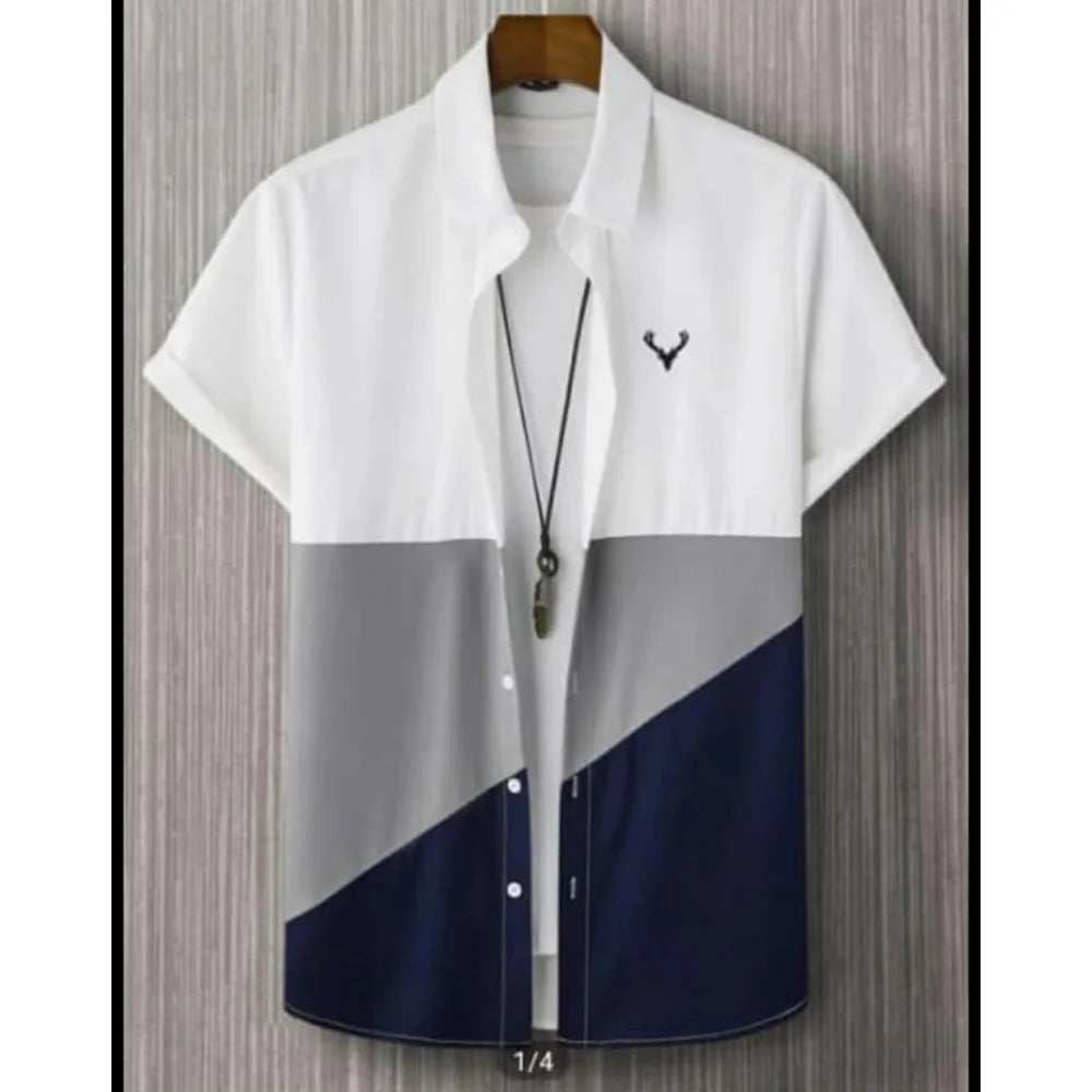 2025 Male Clothes Simple Stripes 3d Hawaiian Shirt Men Clothes Loose Breathable Men's Shirts Summer Male Shirts Short Sleeve