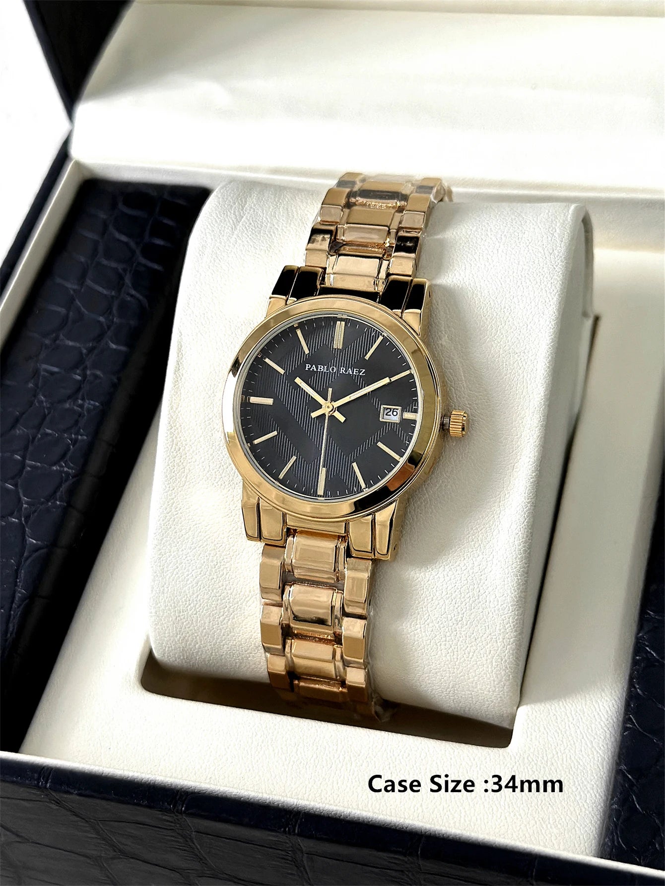 PABLO RAEZ New Creative Women Clocks Top Fashion Popular Quartz Lady Dress Watch Relogio Feminino Steel Wristwatches Reloj Mujer