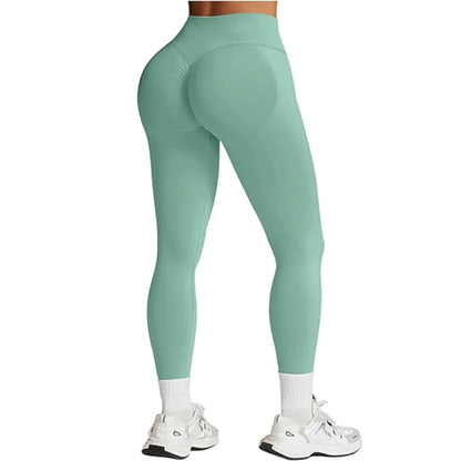 Women Gym Yoga Exercise Pants High Waist Sexy Peach Hip Elastic Tights Running Exercise Yoga Underpants