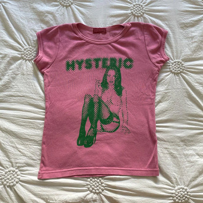 Summer 2000s aesthetic cute graphic print sleeve t-shirt vintage women streetwear kawaii slim fit crop top punk tee baby tee